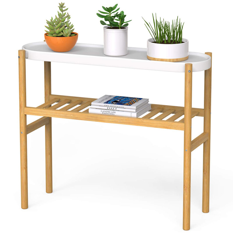 Support pour plante en bambou d'intérieur