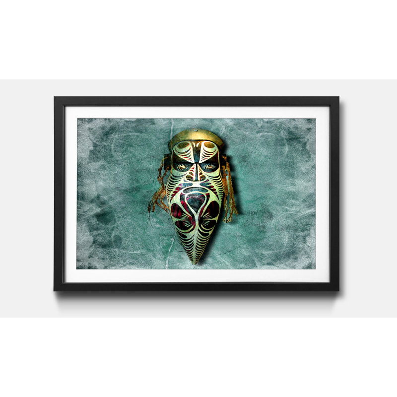 African Style - Single Picture Frame Print, 60cm H x 80cm W