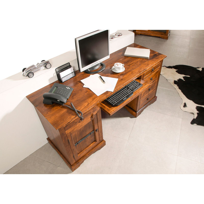 Oxford Solid Wood Solid Wood Secretary Desk