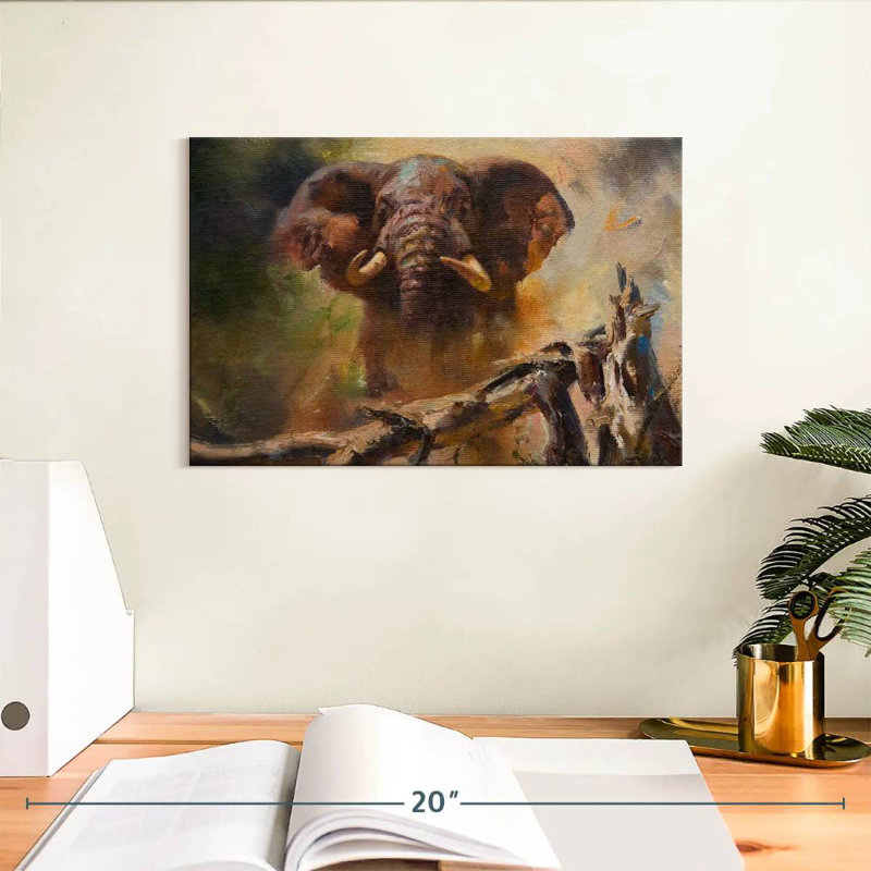 Brampt Elephant's Dream, 8" H x 12" W