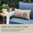 Geometric Outdoor Reversible Throw Pillow