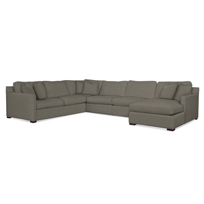 Bel-Air 155" Wide Right Hand Facing Down Cushion Stationary Corner Sectional by Braxton Culler