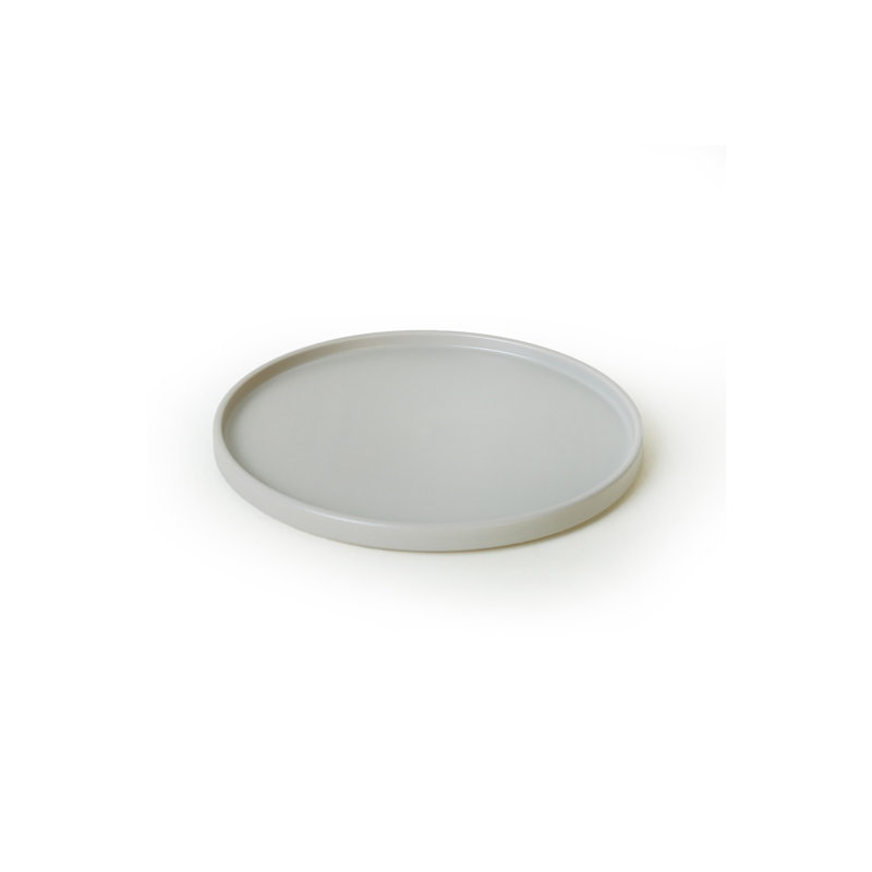 Ensemble d'assiettes de service (6 pièces), Gris, H 0,4 po x l 10,6 po x L 10,6 po