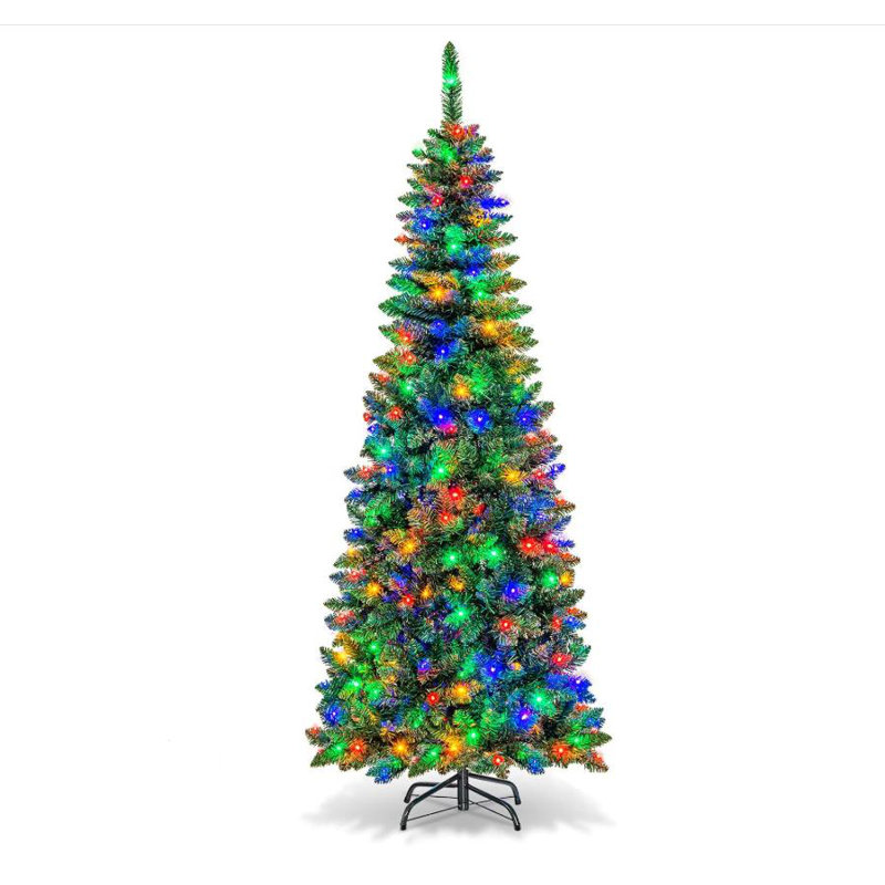 Lighted Artificial Christmas Tree, 1.06m H