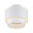 Acklin 2 Light White Medium Semi-flush-135025498-135025499