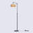 Y-Shaped Bohemian Floor Lamp with Remote & App Control, Smart Dimmable Lighting