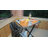 Feasto  30" L x 24" W Outdoor Folding Table for Pizza Oven or Grill- Portable Camping & RV Prep Table with Foldable Design, Space-Saving Storage-94427858