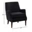 Fauteuil de 30,71 po de large Geronimo