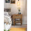Marjo 1 Drawer Wicker & Rattan Bedside Table