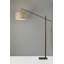 Lampe sur pied arquée 76,5 po Doughty