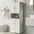 Tall Bathroom Cabinet With Laundry Basket-554060915