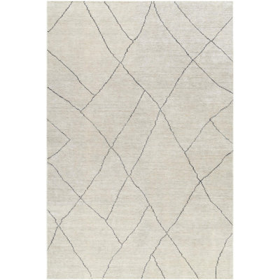 Tapis gris moyen / gris anthracite Edesia