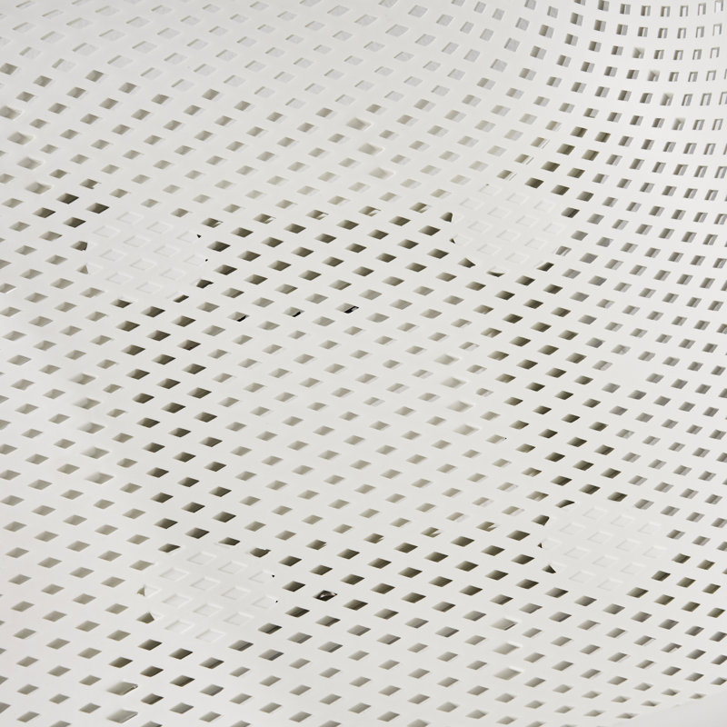 Chaise en polypropylène blanc Lotus