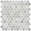 Carreau de mosaïque en verre 1 po x 1 po Eterna-131483561