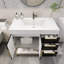Ensemble de meuble-lavabo simple 35,4 po Maoz-436647388