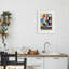 Impression rétro sous verre «Wake Up & Smell Coffee» par Tobe Fonseca-157919721-157919720