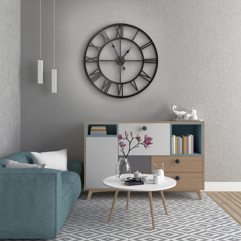 Rehana Metal Wall Clock