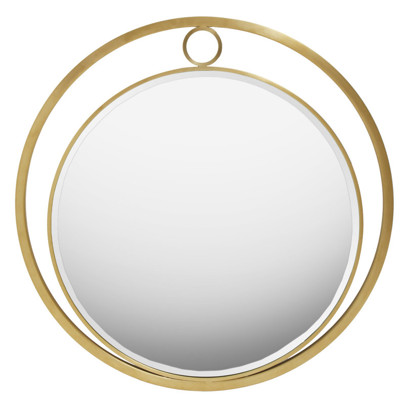 Tegan Metal Flat Wall Mirror