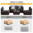 Corinne Premium All-Weather Wicker 4 - Person Modular Patio Conversation Set with Cushions-977563011