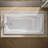 Mariposa 72" x 36" Drop in Soaking Bathtub-2380646