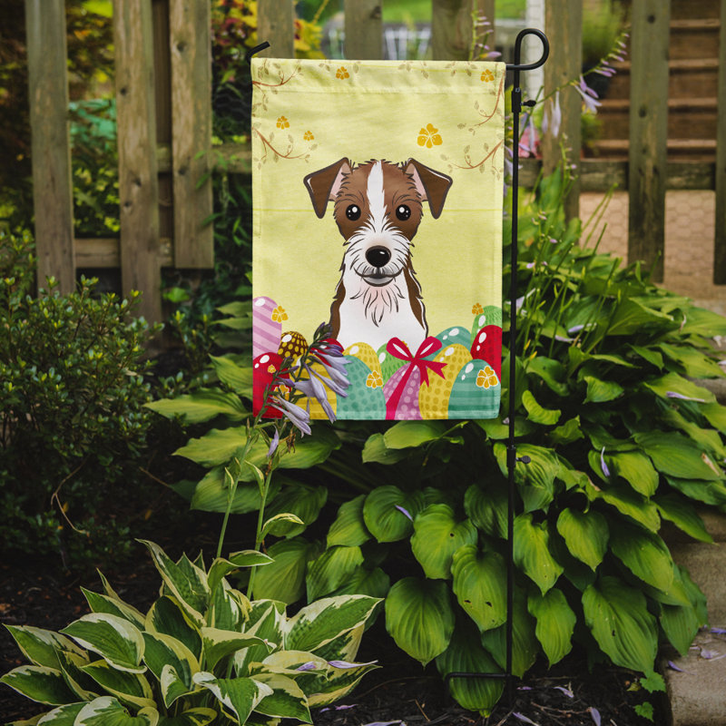 Drapeau de jardin Eron, Terrier Jack Russell 1