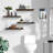 Dugald 4 Piece Paulownia Floating Shelf-1079472287