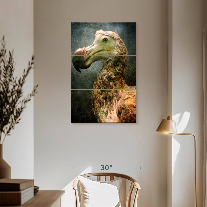 Brampt Beautiful Dodo Bird, 57" H x 36" W