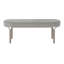 Banc d'entrée moderne Modern Home Furniture 1pc Gray Chenille
