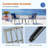 3 Piece Outdoor Patio Set with 10 Ft Cantilever Outdoor Umbrella with Base-63248840