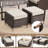 7-Piece Patio Furniture Set with Swivel Chair-859890214