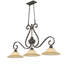 Luminaire suspendu 3 lumières Bunton