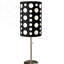 Lampe de table en métal de 33 po de hauteur, interrupteur marche / arrêt à chaîne, ampoule 100 W de type A ou ampoule CLF 23 W, 12 V maximum-1661493658