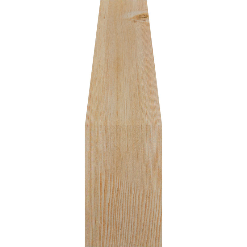 Attelle de genou traditionnelle, H 22 po x l 5,5 po x P 18 po, Douglas (lisse)