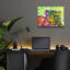 Art mural en verre conservateur pour léopards par Dean Russo-46708463