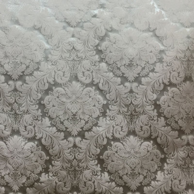 Versus en tissu | Tissu floral en soie damassé | Tissu avec draperie et rideaux