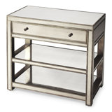 Miranda Mirrored Console Table