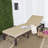 Outdoor Chaise Lounge , Cushion Included-52954547