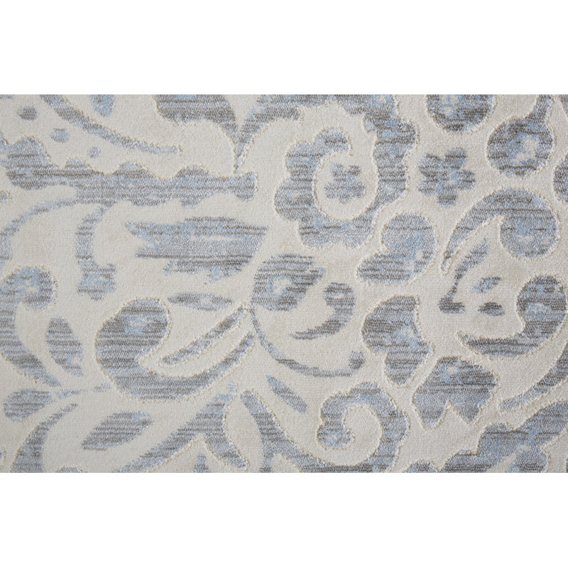 Smartt Floral Indoor Rug, Rectangle 5'3" x 7'6"