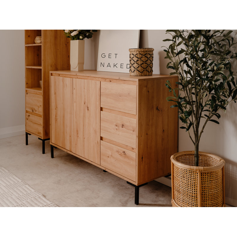 Karschner 120Cm Wide 3 Drawer