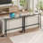 78.7" Console Table With Charging Station Skinny Behind Couch Table-399472697