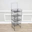 Mete 18.7'' W Metal Shelving Unit