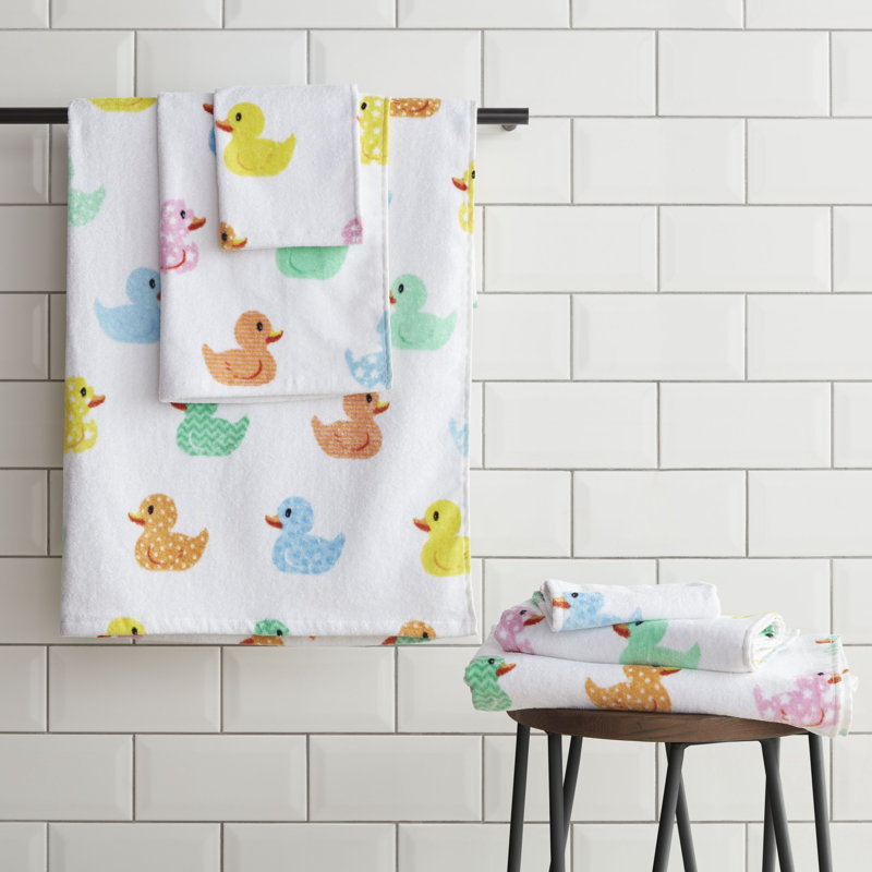 Rubber Duck 6 Piece Towel Set