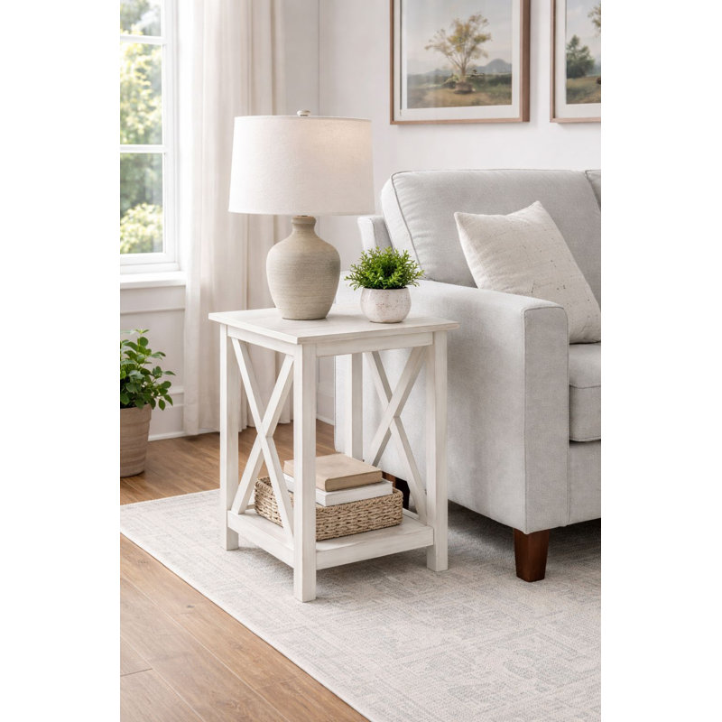 Williamsbridge End Table, 24" H x 14" W x 22" D