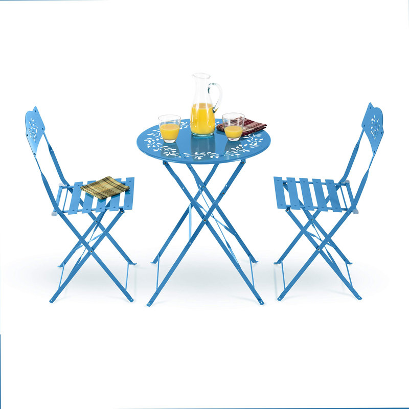 2 Seater Bistro Set, Blue