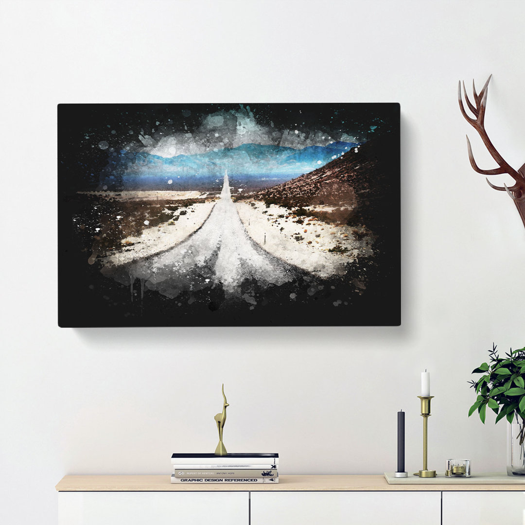 Death Valley In The Mojave Desert - Wrapped Canvas