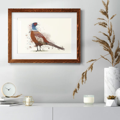 Pheasant Splash 5 - reproduction d'un seul cadre photo