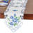 Embroidered Rose Clusters and Greenery Table Linens-351979403