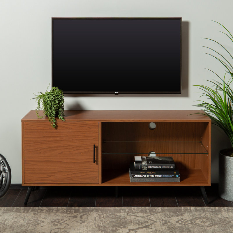 Villela TV Stand for TVs up to 60", Pecan