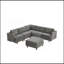 Canapé modulaire moderne, canapé convertible 6 places-208559837