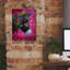  «Pink Burro» par Heather Gauthier, art mural sur toile, 12 po x 16 po
